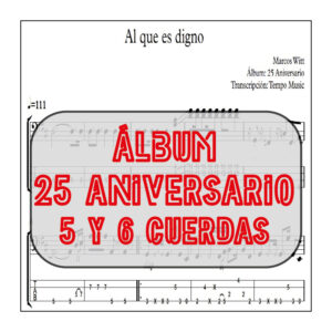 Al que es digno - 5 o 6 cuerdas