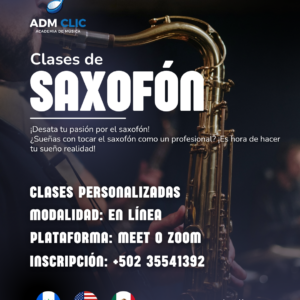 Curso en línea - Saxofón