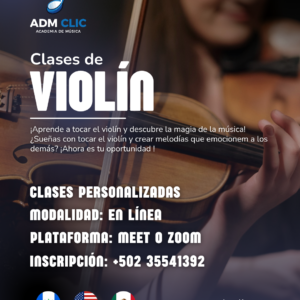 Curso en línea - Violín