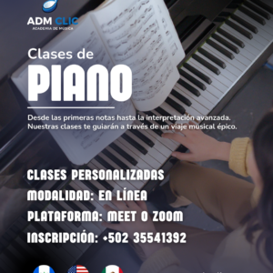 Curso en línea - Piano